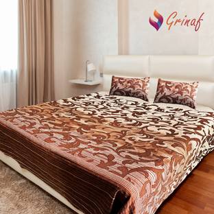 GRINAF Cotton Double Bed Cover