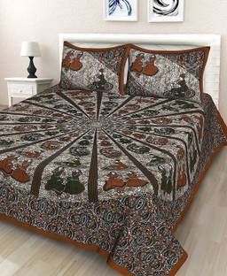 Indian Royal Fashion Cotton Double Bed Spread