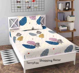 decorandstyle Reversible Cotton Single Bed Cover