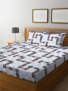 YaAkholic Reversible Cotton Double Bed Cover