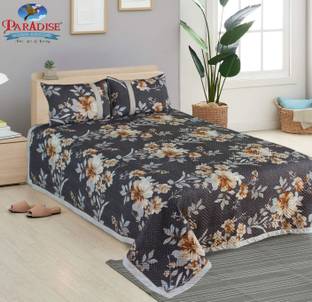 PARADISE HOME DECOR Polycotton Double Bed Cover