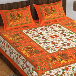 NAIWAL FASHION Cotton King Bed Cover