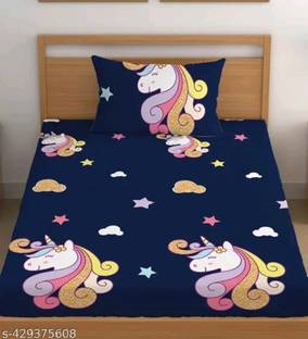 GoodRisk Reversible Cotton Single Bed Cover