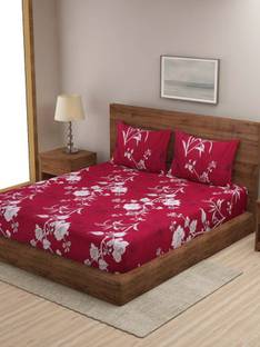 Stylishkanha Reversible Cotton Queen Bed Cover