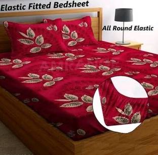 TrueBeauty Reversible Cotton Double Bed Cover