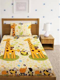 decorandstyle Reversible Cotton Single Bed Cover