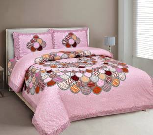 NAIWAL FASHION Cotton King Bed Cover