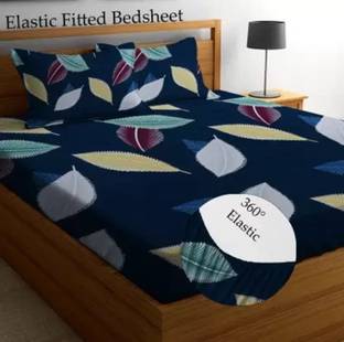 TrueBeauty Reversible Cotton Double Bed Cover