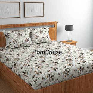 TomCruise Reversible Cotton Double Bed Cover