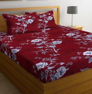 TomCruise Reversible Cotton Double Bed Cover