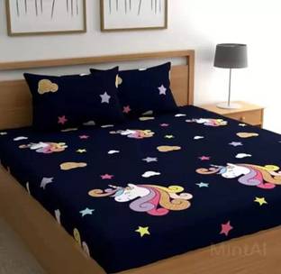 TrueBeauty Cotton Double Bed Cover
