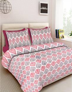 SILOUT TEX PRINTS Cotton King Bed Cover