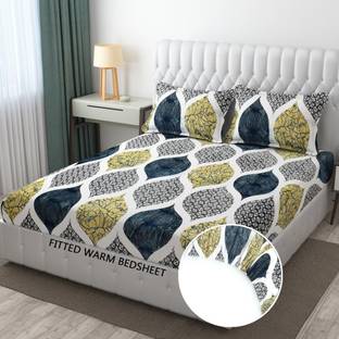YaAkholic Reversible Velvet Double Bed Cover