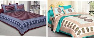 NAIWAL FASHION Cotton Double Bed Cover