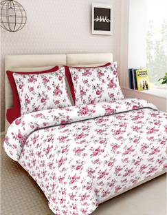 SILOUT TEX PRINTS Cotton King Bed Cover