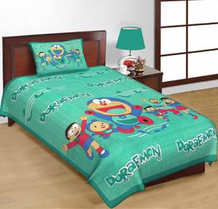 E ELMA Cotton Single Bed Cover