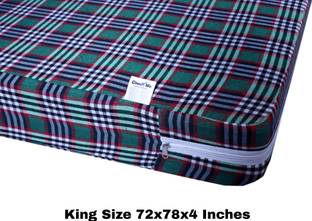 CheckMe King Size Zippered Cotton Breathable Mattress Cover