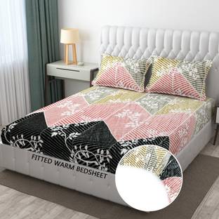 YaAkholic Reversible Velvet Double Bed Cover