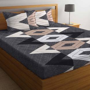 YaAkholic Reversible Cotton Double Bed Cover