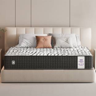 SPRINGWEL Embrace Memory Foam Medium Soft Orthopedic Mattress With Bamboo Charcoal Fabric 6 inch Single High Density (HD) Foam Mattress