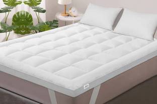 SPRINGTEK 2" Bed Topper 2 inch King Fiber Mattress