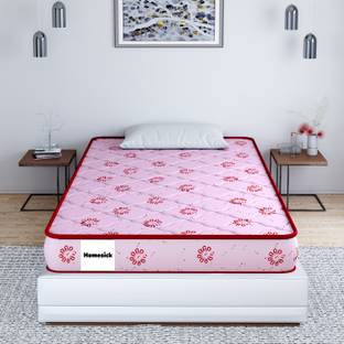 Homesick Bliss Dual Comfort - Soft & Hard 4 inch Single High Density (HD) Foam Mattress