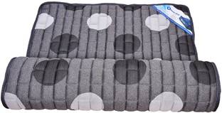 OMESAR INDIA Foldable, Light Weight Slim Mattress Soft Medium Gadda Foam 1 inch Single PU Foam Mattress