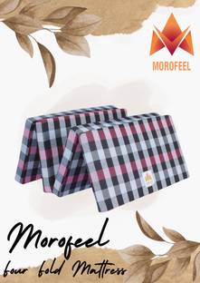 COLOFLY four fold 3 inch Single Cotton Mattress