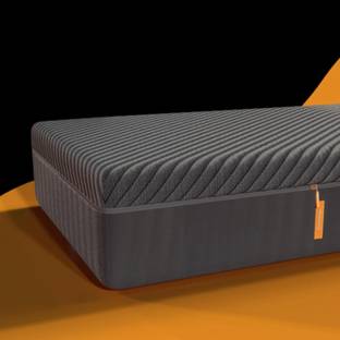 Emma Germany Black Orthopaedic Roll Pack 6 inch Double High Resilience (HR) Foam Mattress
