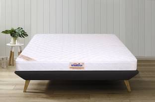 SPRINGTEK Supernova Orthopedic Natural Latex Memory 4 inch Double High Resilience (HR) Foam Mattress