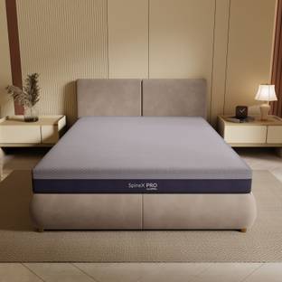 SleepyHug AirCell Ortho SpineX PRO Premium Orthopedic Memory Foam Mattress 5 inch Queen High Resilience (HR) Foam Mattress