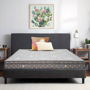 Kwaality Duro Soft Memory-Pressure Relieving Visco Elastic Memory Foam 6 inch Double Bonded Foam Mattress