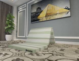 MezzaNine Flex 3 Fold ComfortEase Folding Mattress 3 inch Single EPE Foam Mattress