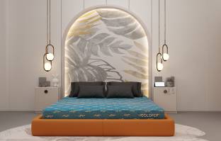 COLOFLY Caspar Comfort High Dencity Soft Mattress 3 inch King High Density (HD) Foam Mattress