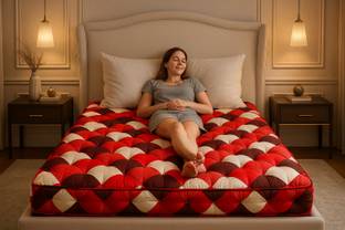 Anand Textile 3X6.5 5 inch Single Cotton Mattress