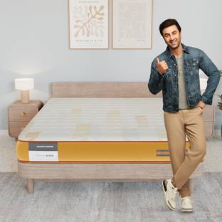 Nilkamal SLEEP Celeste Unizone 6 inch Single High Resilience (HR) Foam Mattress