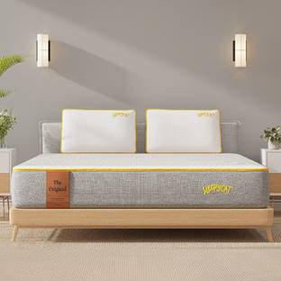 SleepyCat Original Ortho with AirGen Memory Foam 8 inch Double High Density (HD) Foam Mattress
