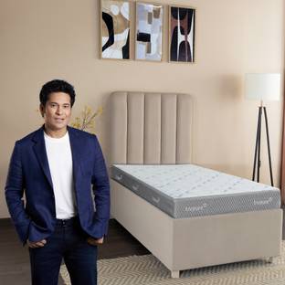 Livpure Smart ORTHO CURVX ComfortScience foam with SPINE Shaped 5D SleepTech Crafted Zones 6 inch Single High Resilience (HR) Foam Mattress