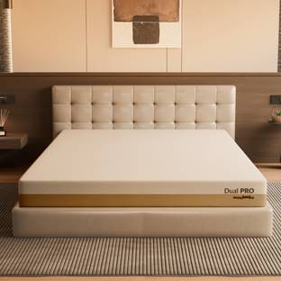 SleepyHug AirCell Dual Ortho PRO Reversible Memory Foam Mattress With 5 Pressure Zone 6 inch Single High Resilience (HR) Foam Mattress
