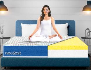 Neobest NEO7248DDL 8 inch Double High Resilience (HR) Foam Mattress