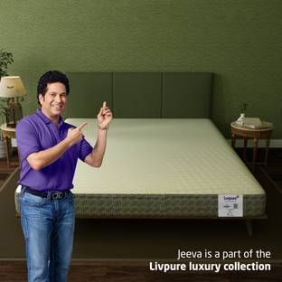 Livpure Smart Jeeva 8 inch Queen Natural Latex Mattress