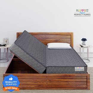 Flipkart Perfect Homes Bookfold Orthopedic High Density Mattress 6 inch Queen Bonded Foam Mattress