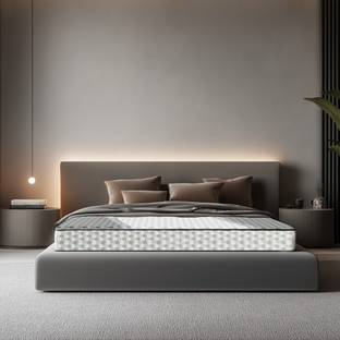 Sleepwell Ortho Pro Profiled, Memory Foam, Spine & Back Support 8 inch King PU Foam Mattress