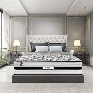AMORE Orthoplus latex 6 inch Single Pocket Spring Mattress