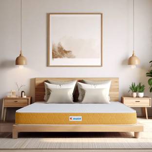 Sleepwell Dual Reversible 6 inch King High Density (HD) Foam Mattress