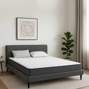 SLEEPSPA Dual Comfort - Hard & Soft- with Comfort Cubes and Rebotech Tech. 6 inch King High Resilience (HR) Foam Mattress
