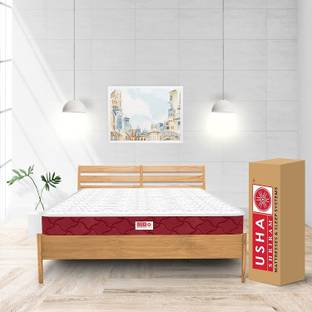 Usha Shriram tru Spring with NPSS Tech 8 inches Single Bonnell Spring Mattress