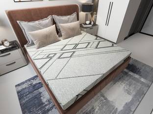 LayLuxury High-Density Support Mattress" 4 inch Queen High Density (HD) Foam Mattress