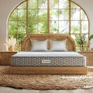 Sleepwell Ortho Pro Natural Latex, Back & Spine Support 6 inch King High Resilience (HR) Foam Mattress
