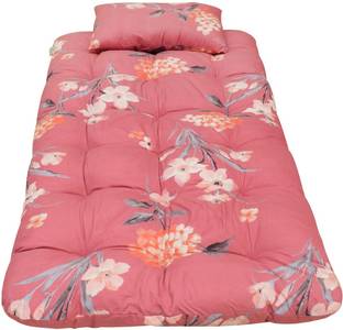 FurniGully Mattress Single Bed Foldable Guest and Bachelor Tufted ruyi gadi 3 inch Single Cotton Mattress